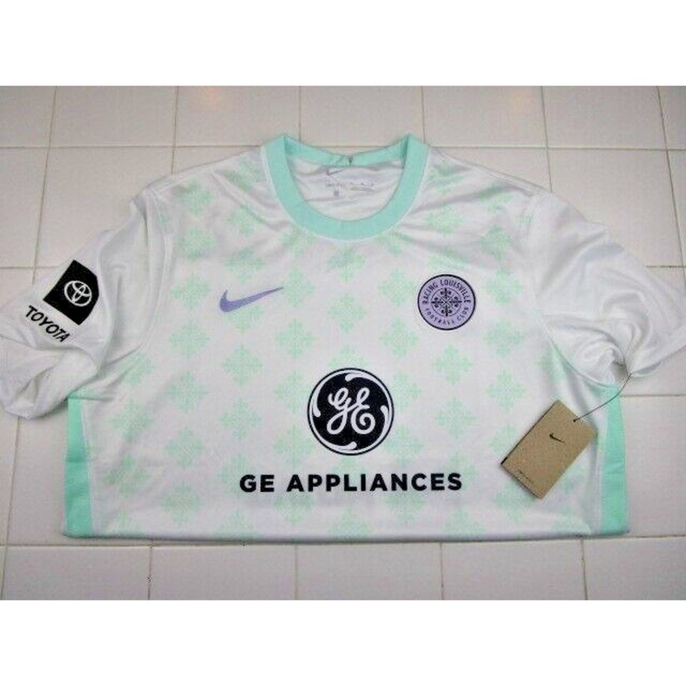 Nike Racing Louisville FC Stadium Away Soccer Jersey Men's XL DV6948-101 White
